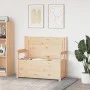 Banco de madera maciza de pino 112,5x51,5x96,5 cm de vidaXL, Bancos - Ref: Foro24-823559, Precio: 118,52 €, Descuento: %