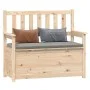 Banco de madera maciza de pino 112,5x51,5x96,5 cm de vidaXL, Bancos - Ref: Foro24-823559, Precio: 118,52 €, Descuento: %