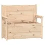 Banco de madera maciza de pino 112,5x51,5x96,5 cm de vidaXL, Bancos - Ref: Foro24-823559, Precio: 118,52 €, Descuento: %