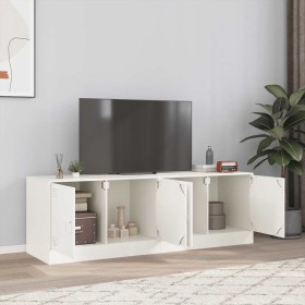 Muebles para TV 2 unidades acero blanco 67x39x44 cm en Muebles TV | Comprar online en Foru.es