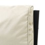 Sillas de jardín 2 uds acero con cojines color arena 62x75x79cm de vidaXL, Sofás modulares de exterior - Ref: Foro24-362722, ...
