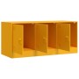 Mueble para TV de acero amarillo mostaza 99x39x44 cm en Muebles TV | Comprar online en Foru.es