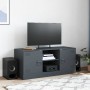 Mueble para TV de acero gris antracita 99x39x44 cm en Muebles TV | Comprar online en Foru.es