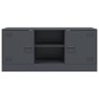 Mueble para TV de acero gris antracita 99x39x44 cm en Muebles TV | Comprar online en Foru.es