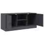 Mueble para TV de acero gris antracita 99x39x44 cm en Muebles TV | Comprar online en Foru.es