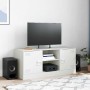 Mueble para TV de acero blanco 99x39x44 cm en Muebles TV | Comprar online en Foru.es