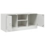 Mueble para TV de acero blanco 99x39x44 cm en Muebles TV | Comprar online en Foru.es