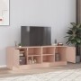 Muebles para TV 2 unidades acero rosa 67x39x44 cm en Muebles TV | Comprar online en Foru.es