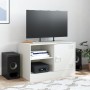 Mueble para TV de acero blanco 67x39x44 cm en Muebles TV | Comprar online en Foru.es
