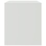 Mueble para TV de acero blanco 67x39x44 cm en Muebles TV | Comprar online en Foru.es