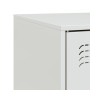 Mueble para TV de acero blanco 67x39x44 cm en Muebles TV | Comprar online en Foru.es