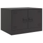 Mesa de centro acero negro 67x50x44 cm en Mesas de centro | Comprar online en Foru.es