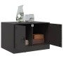 Mesa de centro acero negro 67x50x44 cm en Mesas de centro | Comprar online en Foru.es