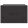 Mesa de centro acero negro 67x50x44 cm en Mesas de centro | Comprar online en Foru.es