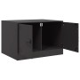 Mesa de centro acero negro 67x50x44 cm en Mesas de centro | Comprar online en Foru.es