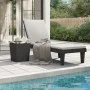 Black polypropylene sun lounger 155x58x83 cm by vidaXL, Loungers - Ref: Foro24-364146, Price: 134,21 €, Discount: %