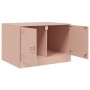 Mesa de centro acero rosa 67x50x44 cm en Mesas de centro | Comprar online en Foru.es