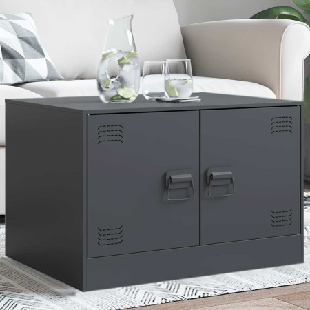 Mesa de centro acero gris antracita 67x50x44 cm en Mesas de centro | Comprar online en Foru.es