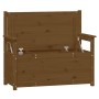 Banco de madera maciza pino marrón miel 112,5x51,5x96,5 cm de vidaXL, Bancos - Ref: Foro24-823562, Precio: 164,43 €, Descuent...