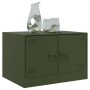 Mesa de centro acero verde oliva 67x50x44 cm en Mesas de centro | Comprar online en Foru.es