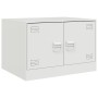 Mesa de centro acero blanco 67x50x44 cm en Mesas de centro | Comprar online en Foru.es