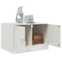 Mesa de centro acero blanco 67x50x44 cm en Mesas de centro | Comprar online en Foru.es