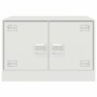 Mesa de centro acero blanco 67x50x44 cm en Mesas de centro | Comprar online en Foru.es