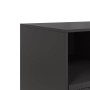 Mueble para TV de acero negro 99x39x44 cm en Muebles TV | Comprar online en Foru.es
