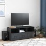 Mueble para TV de acero gris antracita 99x39x44 cm en Muebles TV | Comprar online en Foru.es