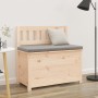 Banco de madera maciza de pino 80x41x77 cm de vidaXL, Bancos - Ref: Foro24-823549, Precio: 80,73 €, Descuento: %