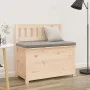 Banco de madera maciza de pino 80x41x77 cm de vidaXL, Bancos - Ref: Foro24-823549, Precio: 79,73 €, Descuento: %