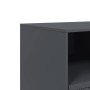 Mueble para TV de acero gris antracita 99x39x44 cm en Muebles TV | Comprar online en Foru.es