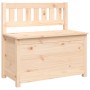 Banco de madera maciza de pino 80x41x77 cm de vidaXL, Bancos - Ref: Foro24-823549, Precio: 80,73 €, Descuento: %