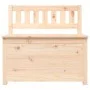Banco de madera maciza de pino 80x41x77 cm de vidaXL, Bancos - Ref: Foro24-823549, Precio: 79,73 €, Descuento: %
