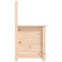 Banco de madera maciza de pino 80x41x77 cm de vidaXL, Bancos - Ref: Foro24-823549, Precio: 80,73 €, Descuento: %