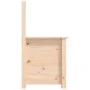 Banco de madera maciza de pino 80x41x77 cm de vidaXL, Bancos - Ref: Foro24-823549, Precio: 79,73 €, Descuento: %