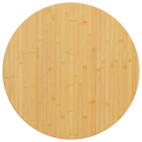 Tablero de mesa de bambú Ø70x2,5 cm de vidaXL, Tableros para mesas - Ref: Foro24-352682, Precio: 68,96 €, Descuento: %