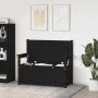 Bank aus massivem schwarzem Kiefernholz, 112,5 x 51,5 x 96,5 cm von vidaXL, Banken - Ref: Foro24-823563, Preis: 129,36 €, Rab...