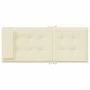 Cojines de silla respaldo alto 4 uds tela Oxford color crema de vidaXL, Cojines para sillas y sofás - Ref: Foro24-361881, Pre...