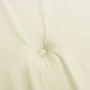 Cojines de silla respaldo alto 4 uds tela Oxford color crema de vidaXL, Cojines para sillas y sofás - Ref: Foro24-361881, Pre...