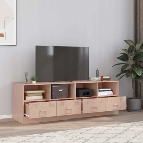 Muebles para TV 2 unidades acero rosa 67x39x44 cm en Muebles TV | Comprar online en Foru.es