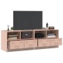 Muebles para TV 2 unidades acero rosa 67x39x44 cm en Muebles TV | Comprar online en Foru.es