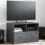Mueble para TV de acero gris antracita 67x39x44 cm en Muebles TV | Comprar online en Foru.es