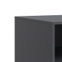 Mueble para TV de acero gris antracita 67x39x44 cm en Muebles TV | Comprar online en Foru.es