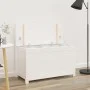 Solid white pine wood bench 80x41x77 cm by vidaXL, Banks - Ref: Foro24-823550, Price: 114,47 €, Discount: %