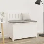 Bank aus massivem weißem Kiefernholz, 80 x 41 x 77 cm von vidaXL, Banken - Ref: Foro24-823550, Preis: 114,47 €, Rabatt: %