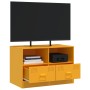 Mueble para TV de acero amarillo mostaza 67x39x44 cm en Muebles TV | Comprar online en Foru.es