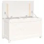 Solid white pine wood bench 80x41x77 cm by vidaXL, Banks - Ref: Foro24-823550, Price: 114,47 €, Discount: %
