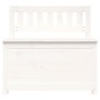 Banco de madera maciza de pino blanco 80x41x77 cm de vidaXL, Bancos - Ref: Foro24-823550, Precio: 116,39 €, Descuento: %