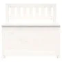 Solid white pine wood bench 80x41x77 cm by vidaXL, Banks - Ref: Foro24-823550, Price: 114,47 €, Discount: %